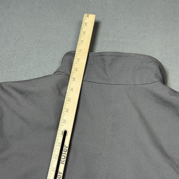 Columbia Fleece Lined Work Jacket Mens XXL 2XL Gray Canvas Chore Barn Coat - Picture 10 of 10